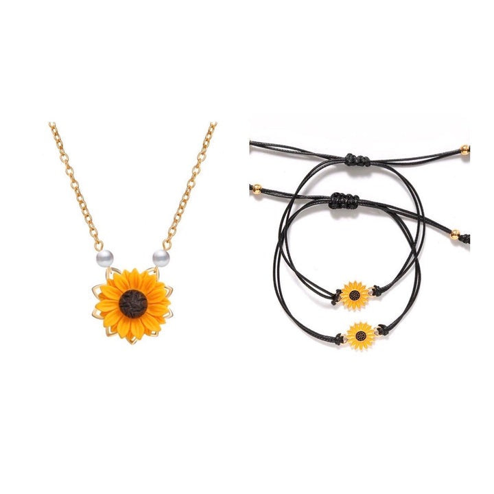 Sunflower Necklace goodiesus