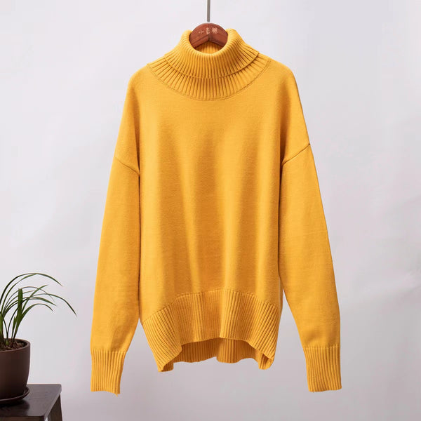 Loose knit sweater for women