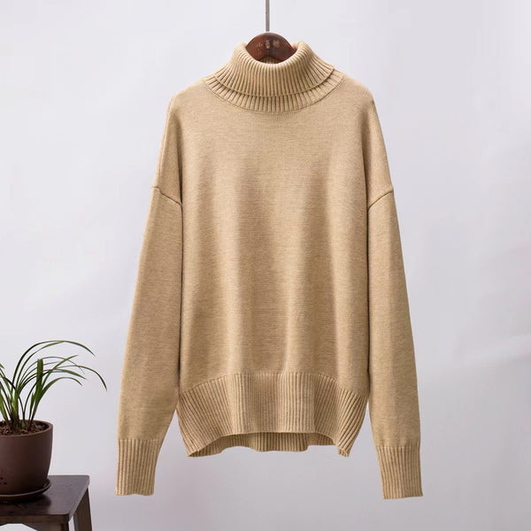 Loose knit sweater for women