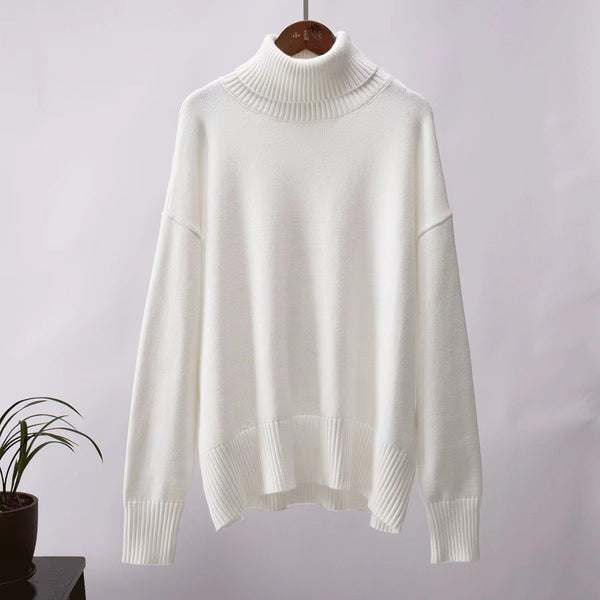 Loose knit sweater for women