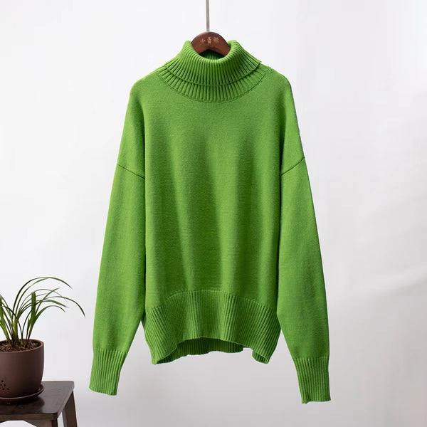 Loose knit sweater for women