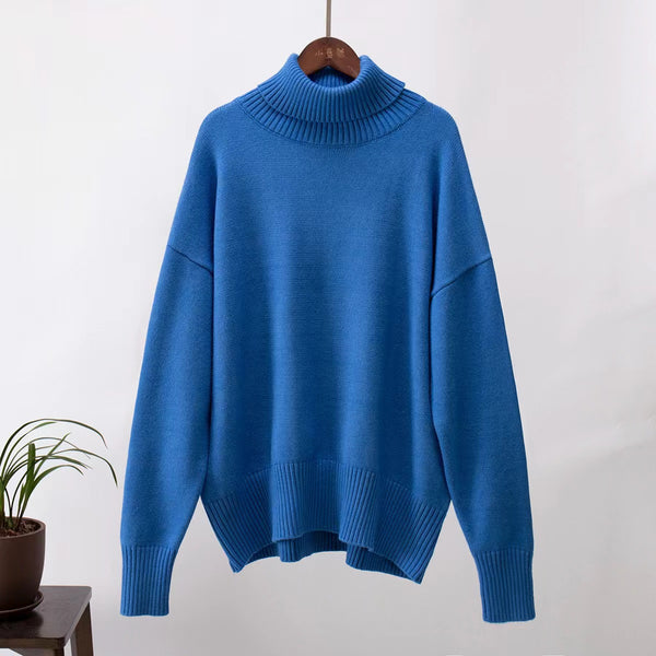 Loose knit sweater for women