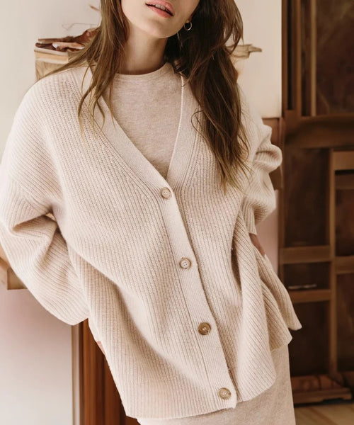 V-Neck Long Sleeve Sweater