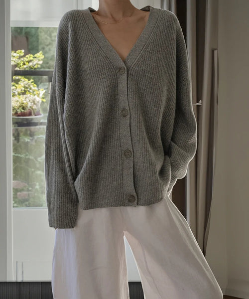 V-Neck Long Sleeve Sweater