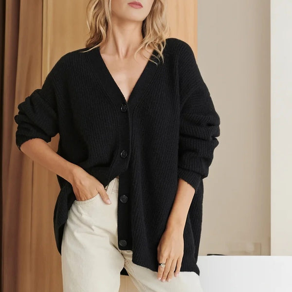 V-Neck Long Sleeve Sweater