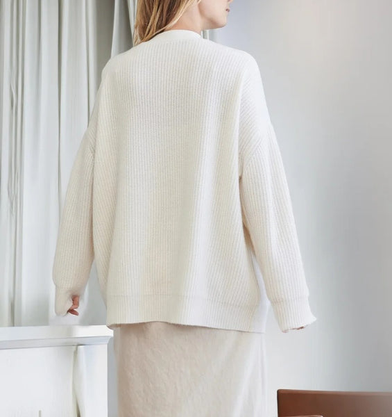 V-Neck Long Sleeve Sweater