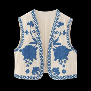 Floral Gilet